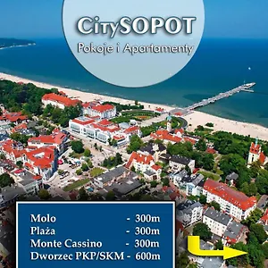 Apartament Citysopot-centrum-dąbrowskiego, Sopot